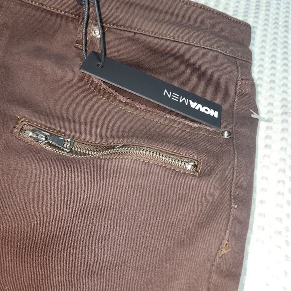 NOVA MEN NWT MENS SIZE 40 INSPECT ME CARGO STACKED SKINNY PANTS - Picture 6 of 12